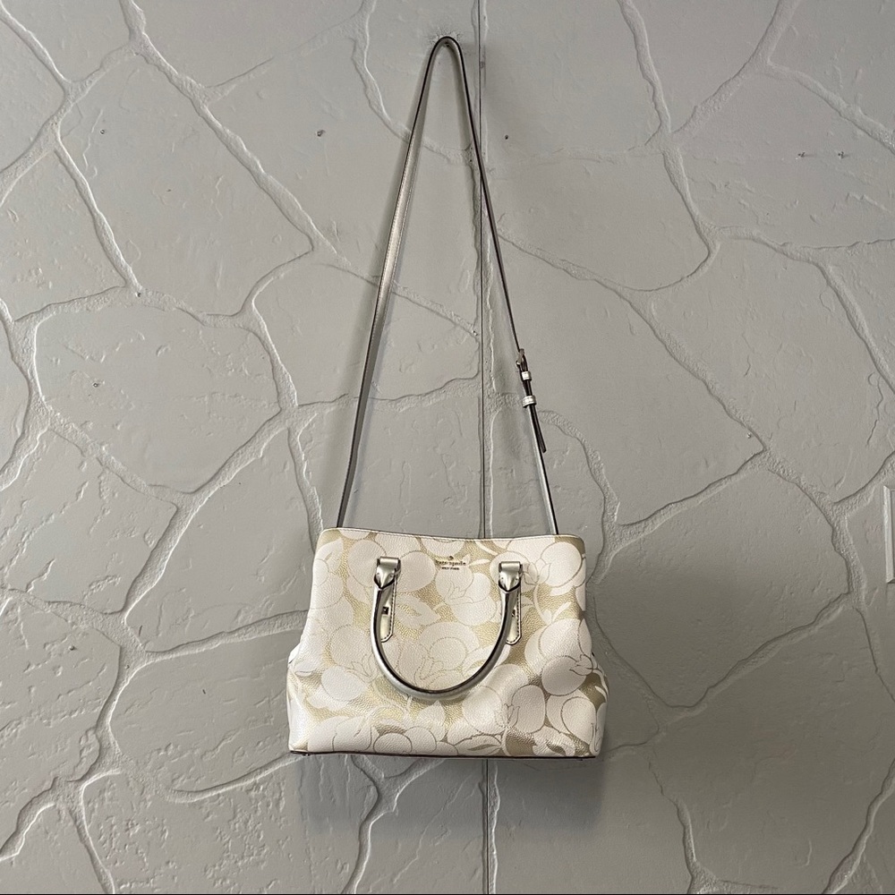Kate Spade LARCHMONT AVE  FLORAL EVANGELIE SATCHEL